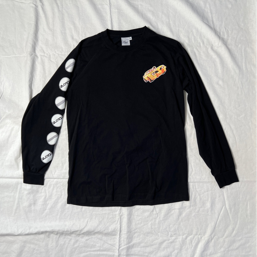 ASSID L/S graphic tee, with sleeve graphics L